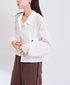 BEVERLY HILLS POLO CLUB 楊柳ショート丈長袖シャツ レディース商品サムネイル-10