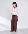 BEVERLY HILLS POLO CLUB 楊柳ショート丈長袖シャツ レディース商品サムネイル-13
