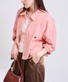 BEVERLY HILLS POLO CLUB 楊柳ショート丈長袖シャツ レディース商品サムネイル-14
