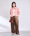BEVERLY HILLS POLO CLUB 楊柳ショート丈長袖シャツ レディース商品サムネイル-17