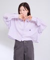 BEVERLY HILLS POLO CLUB 楊柳ショート丈長袖シャツ レディース商品サムネイル-20