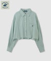 BEVERLY HILLS POLO CLUB 楊柳ショート丈長袖シャツ レディース商品サムネイル-24