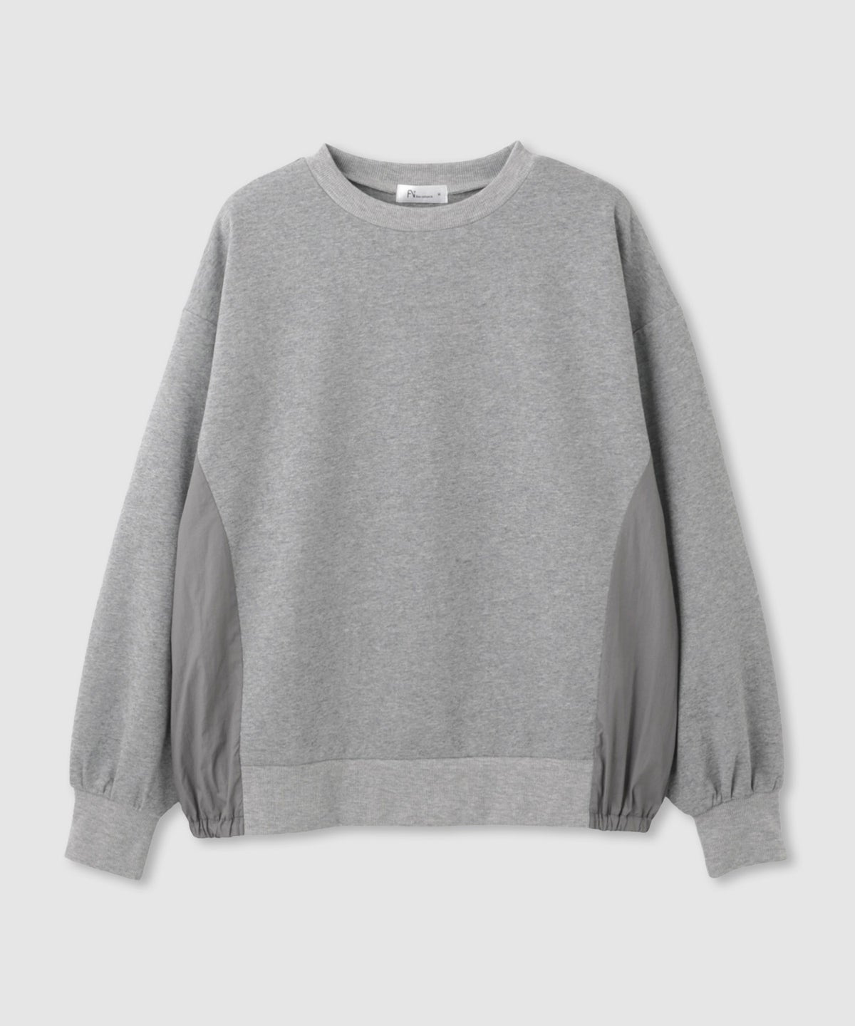 [期間限定価格]Free Nature トレーナー ナイロン布帛切替【1枚でサマになる♪】 レディース