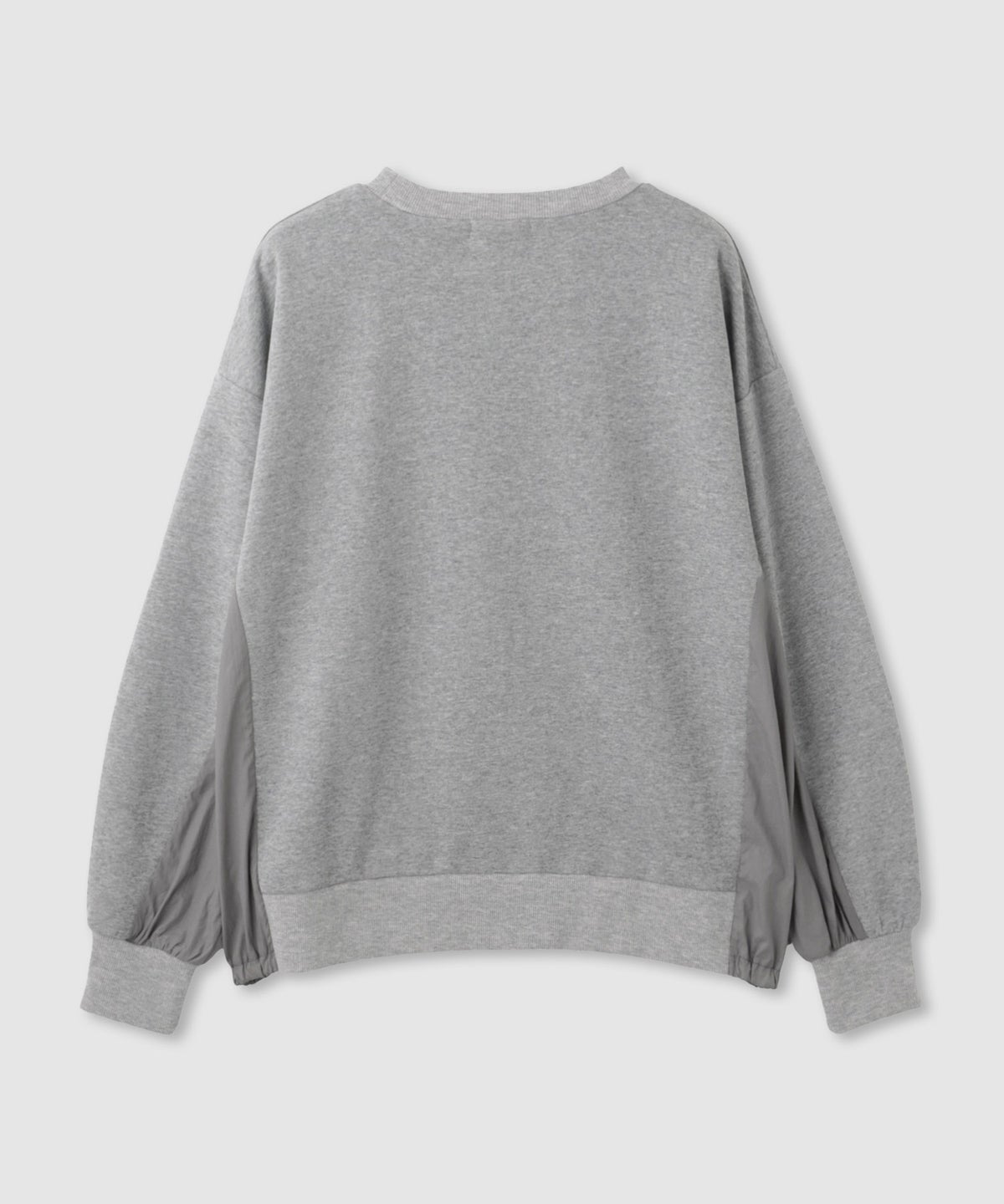 [期間限定価格]Free Nature トレーナー ナイロン布帛切替【1枚でサマになる♪】 レディース