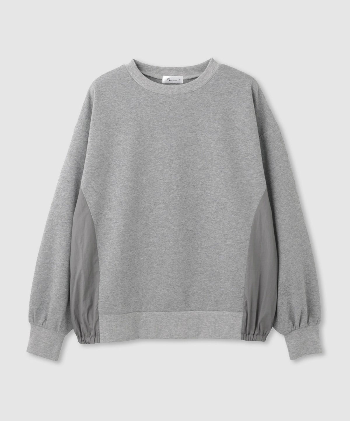 [期間限定価格]Free Nature トレーナー ナイロン布帛切替【1枚でサマになる♪】 レディース