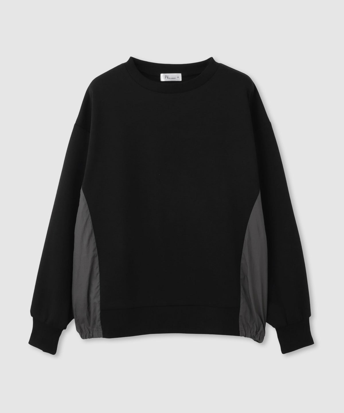 [期間限定価格]Free Nature トレーナー ナイロン布帛切替【1枚でサマになる♪】 レディース