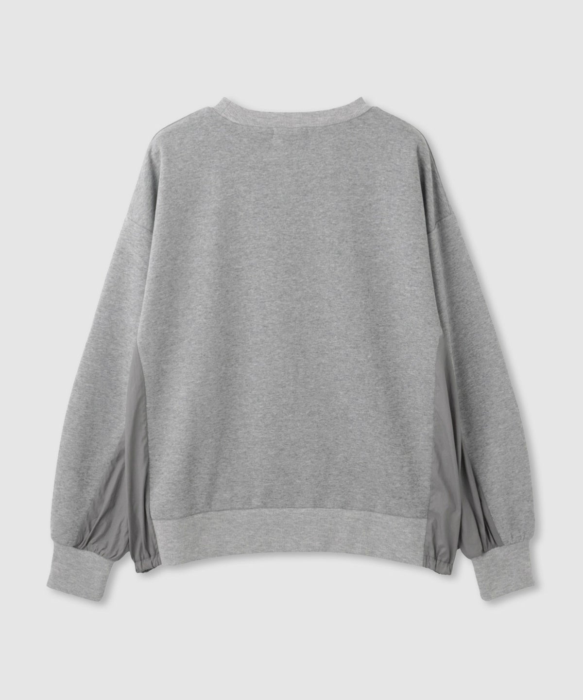 [期間限定価格]Free Nature トレーナー ナイロン布帛切替【1枚でサマになる♪】 レディース