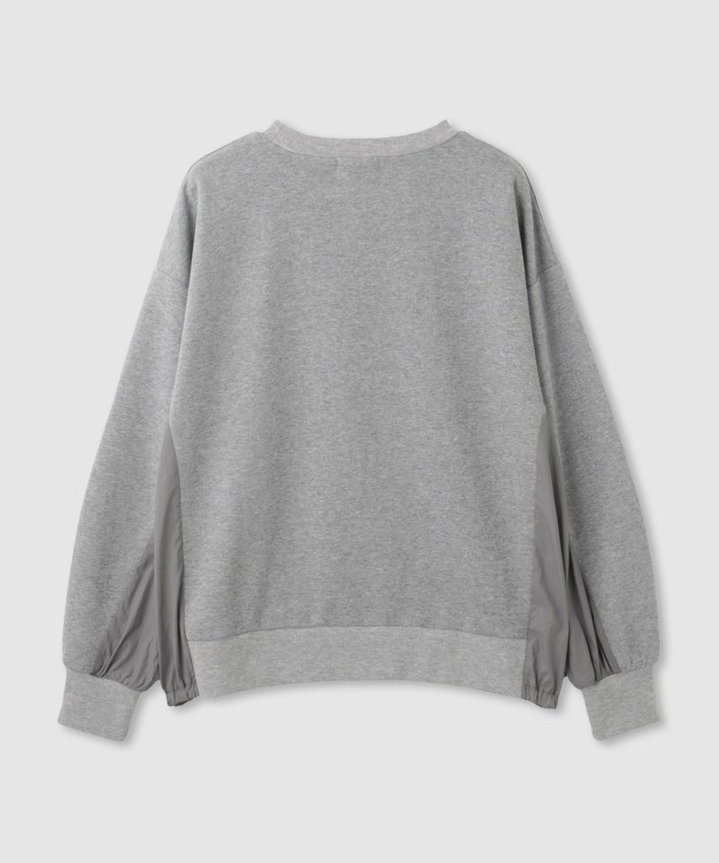 [期間限定価格]Free Nature  トレーナー ナイロン布帛切替【1枚でサマになる♪】 レディース商品画像-20