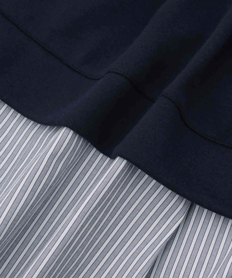 [期間限定価格]Free Nature  レイヤード調プルオーバー 布帛切替【忙しい朝も可愛く決まる♪】 レディース商品画像-25