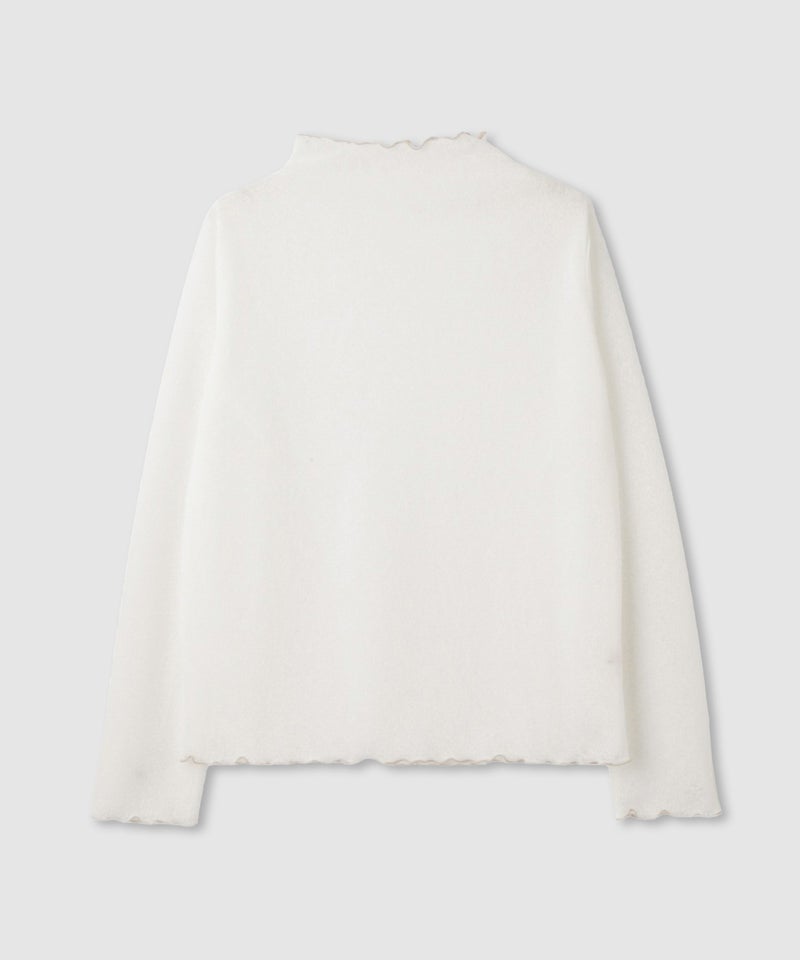 NAVY  シアーインナープルオーバー レディース メール便 対応商品商品画像-20