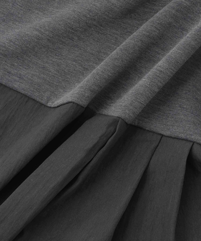 [期間限定価格]Free Nature  ジップパーカー バック布帛切り替え【後ろ姿まで抜かりなく♪】 レディース商品画像-18