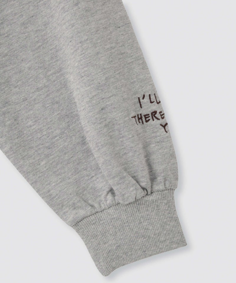 NAVY プルオーバーパーカー 飛び刺繍 コットン ミニ裏毛 ラグラン レディース商品画像-34