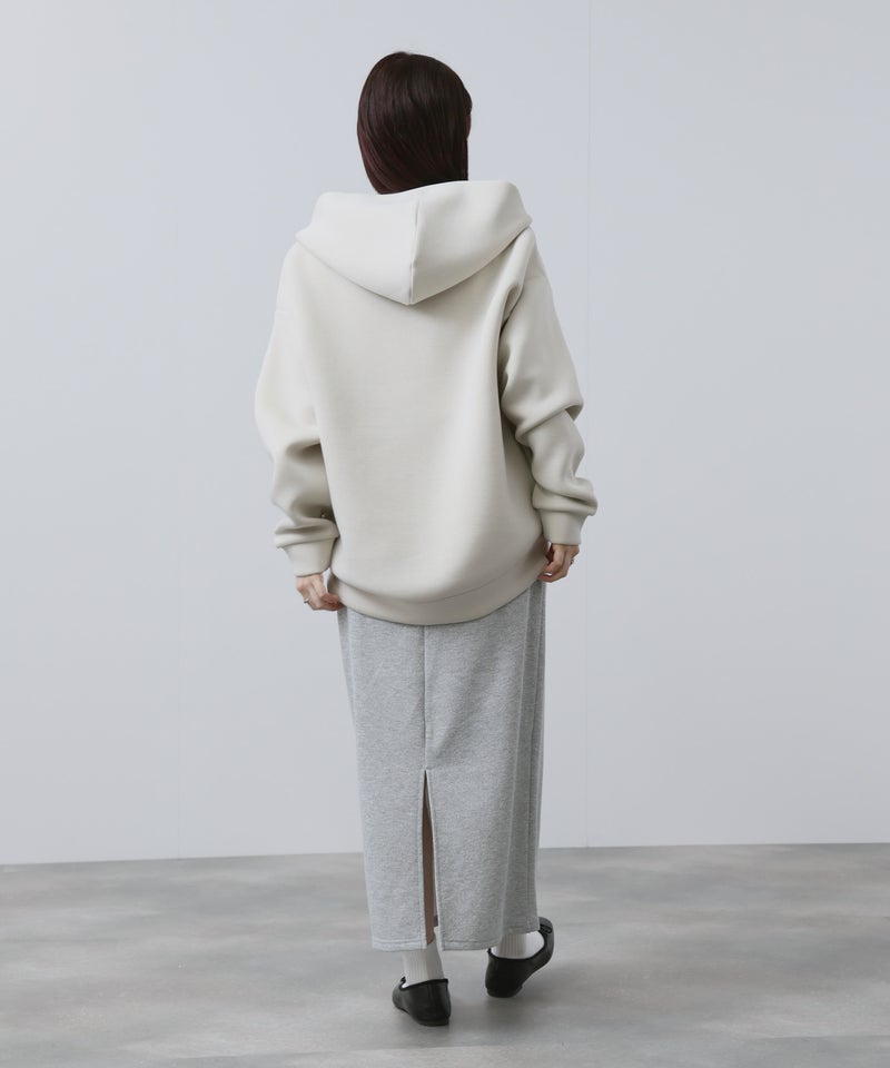 NAVY ダンボール素材ジップパーカー レディース商品画像-9