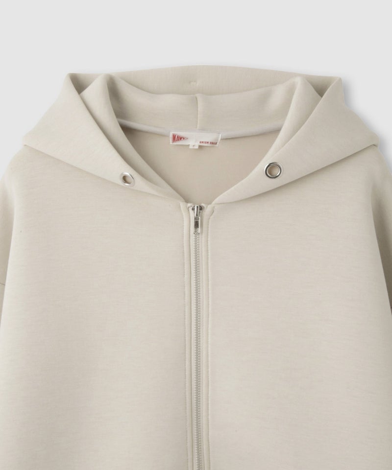 NAVY ダンボール素材ジップパーカー レディース商品画像-30