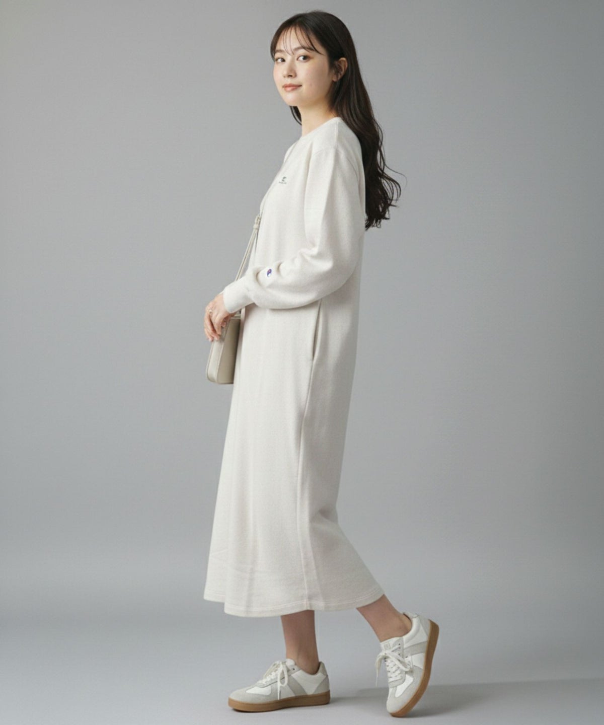 Champion スウェットワンピース レディース