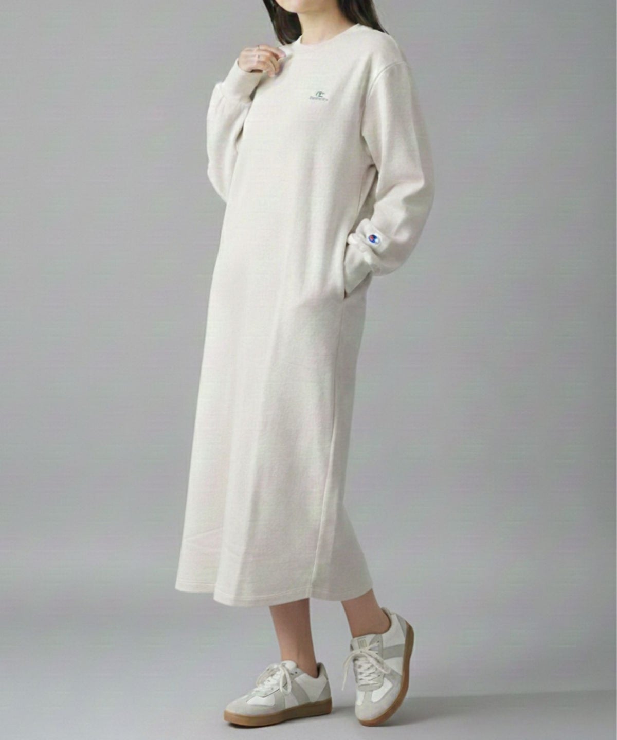 Champion スウェットワンピース レディース