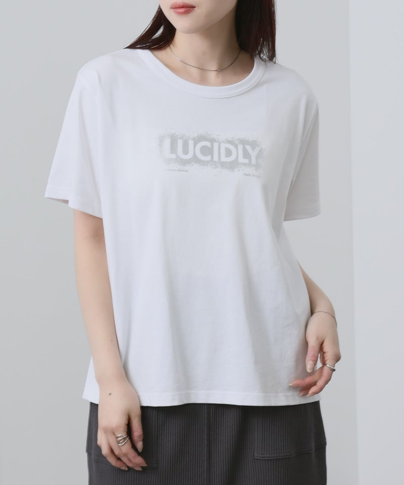 NAVY ベーシックプリントTシャツ レディース メール便 対応商品商品画像-14
