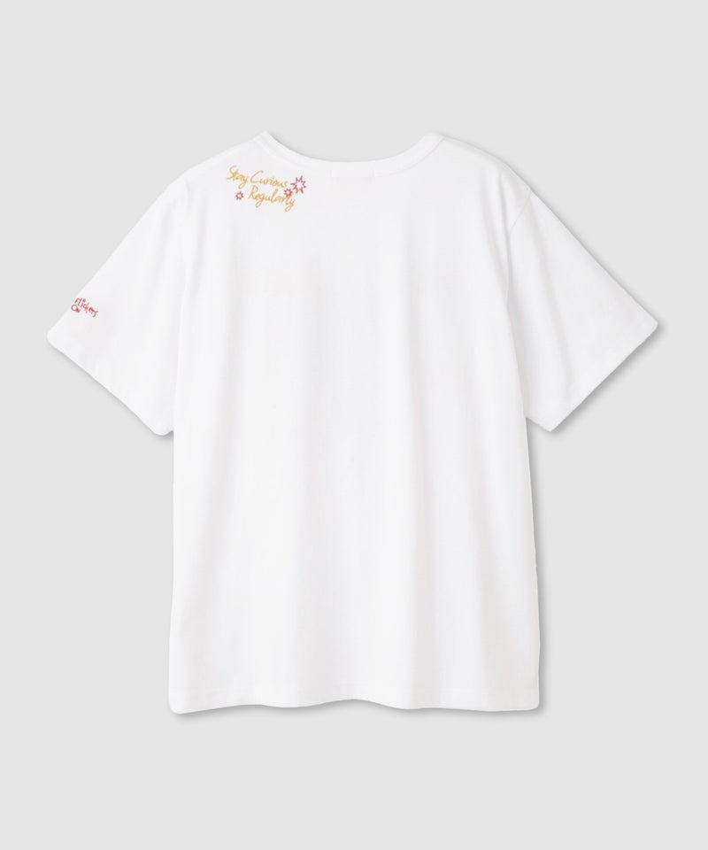 NAVY  ベーシックプリントTシャツ レディース メール便 対応商品商品画像-27