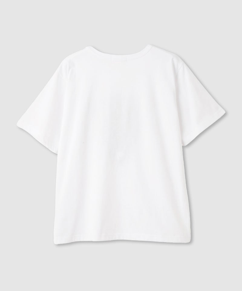 NAVY ベーシックプリントTシャツ レディース メール便 対応商品商品画像-28