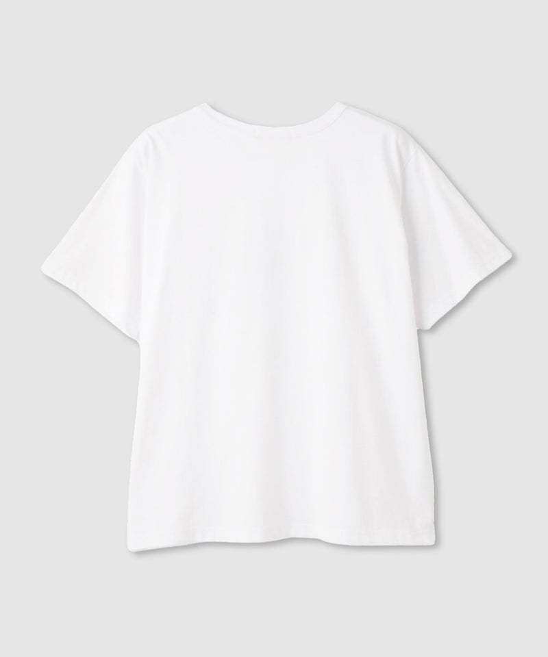 NAVY  ベーシックプリントTシャツ レディース メール便 対応商品商品画像-29