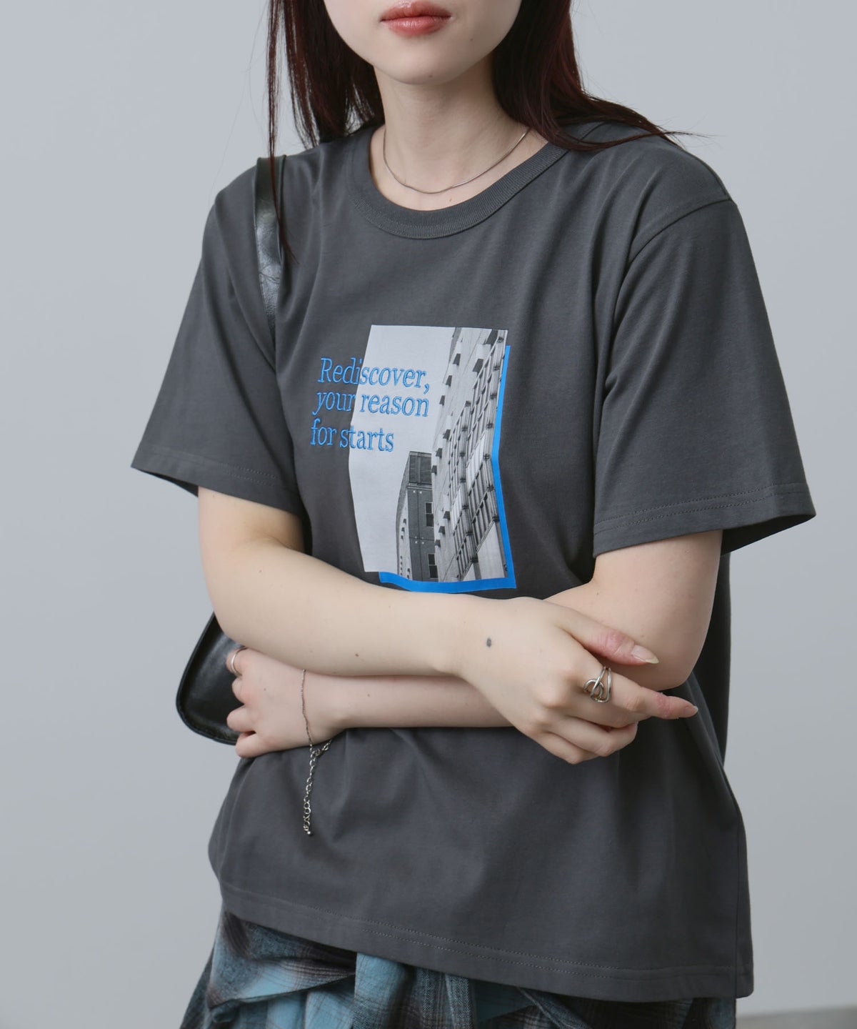 NAVY ベーシックプリントTシャツ レディース メール便 対応商品