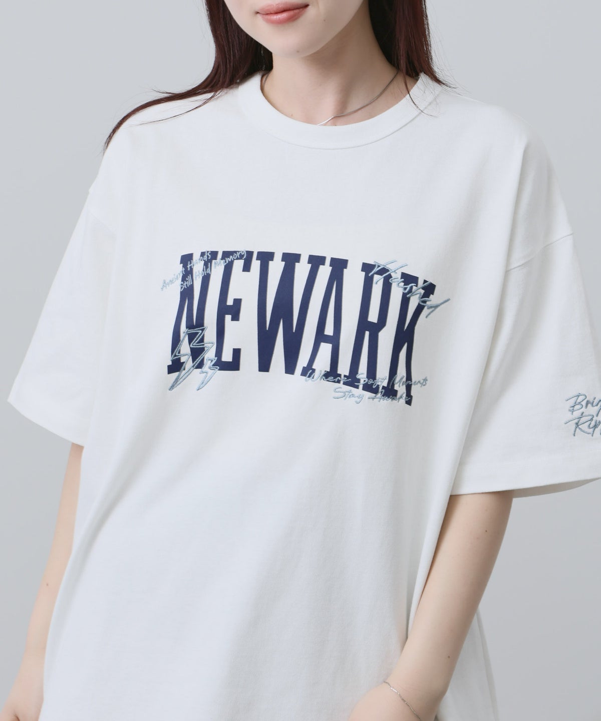 NAVY ヘビーウエイトルーズTシャツ レディース メール便 対応商品