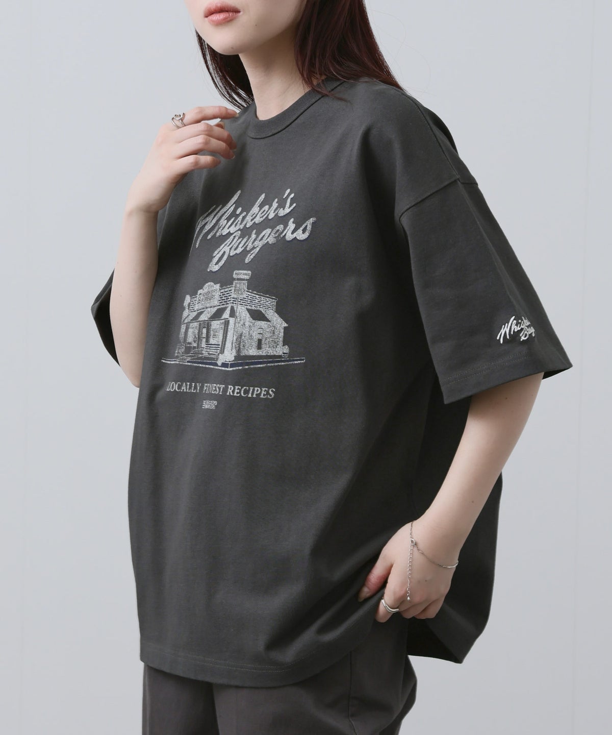 NAVY ヘビーウエイトルーズTシャツ レディース メール便 対応商品