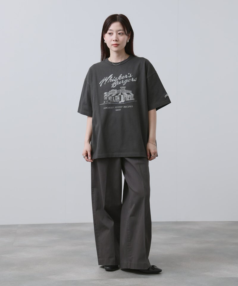 NAVY  ヘビーウエイトルーズTシャツ レディース メール便 対応商品商品画像-12