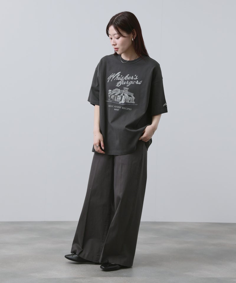 NAVY ヘビーウエイトルーズTシャツ レディース メール便 対応商品商品画像-13