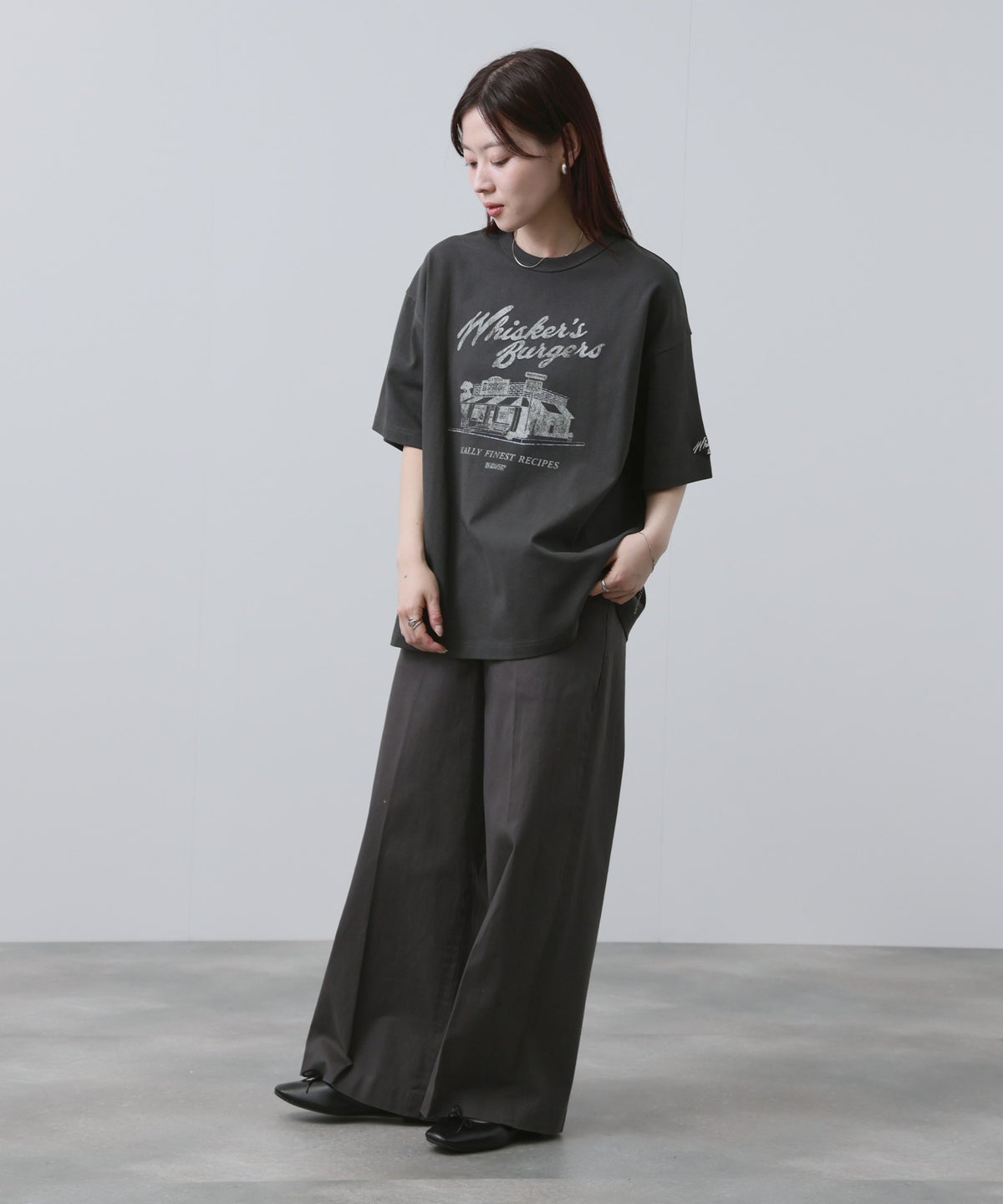 NAVY ヘビーウエイトルーズTシャツ レディース メール便 対応商品