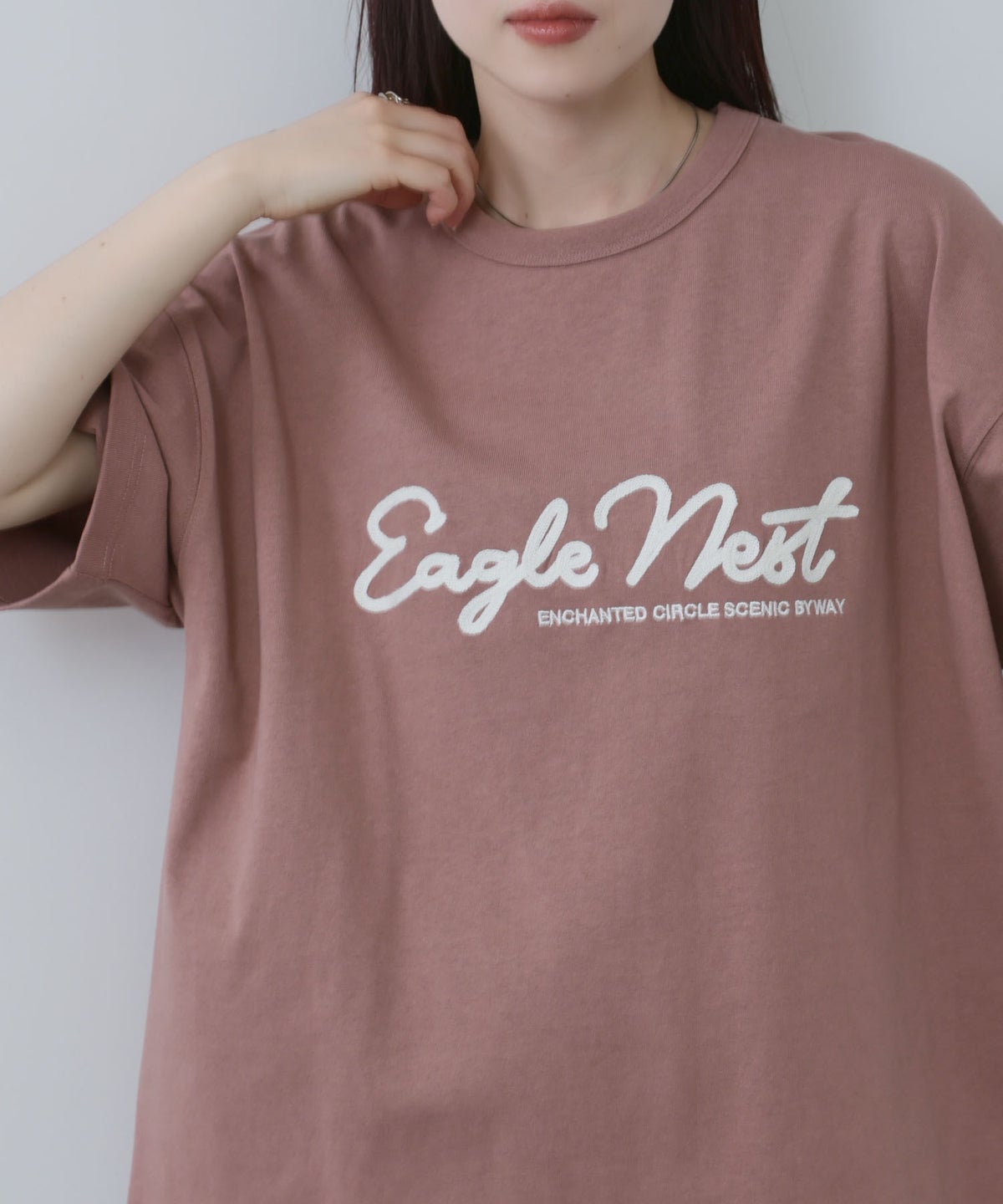 NAVY ヘビーウエイトルーズTシャツ レディース メール便 対応商品