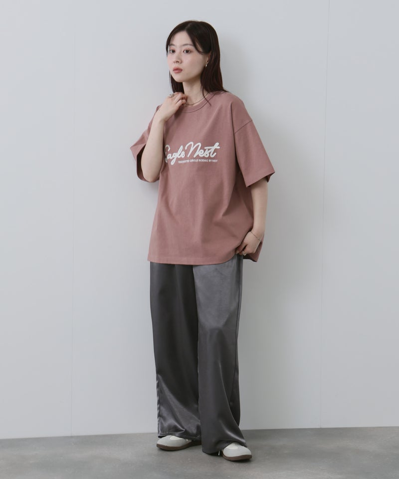 NAVY ヘビーウエイトルーズTシャツ レディース メール便 対応商品商品画像-17