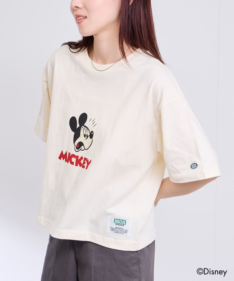 【DISCUS】Disney / ショート丈Tシャツ レディース メール便 対応商品商品画像-7