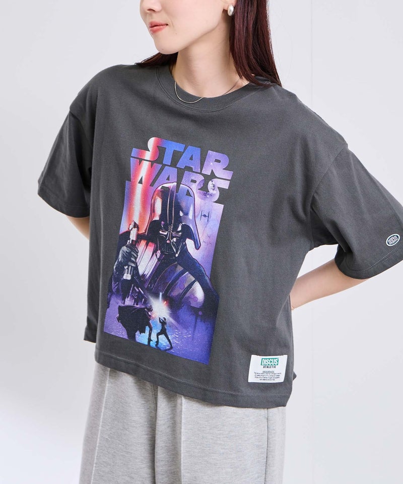 【DISCUS】『STAR WARS』/ ショート丈Tシャツ レディース メール便 対応商品商品画像-4