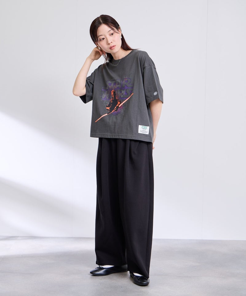 【DISCUS】『STAR WARS』/ ショート丈Tシャツ レディース メール便 対応商品商品画像-9