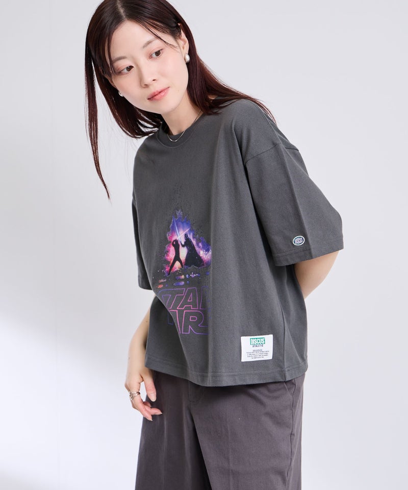 【DISCUS】『STAR WARS』/ ショート丈Tシャツ レディース メール便 対応商品商品画像-12