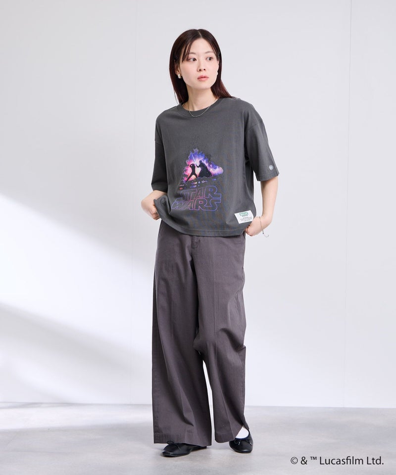 【DISCUS】『STAR WARS』/ ショート丈Tシャツ レディース メール便 対応商品商品画像-13