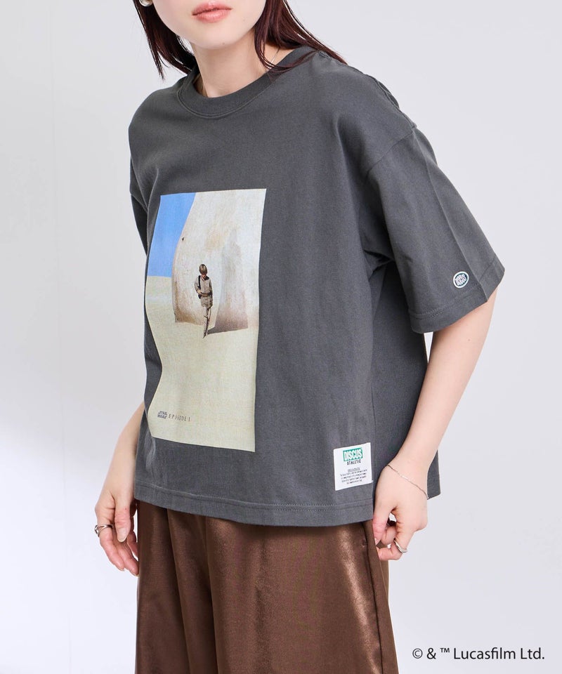 【DISCUS】『STAR WARS』/ ショート丈Tシャツ レディース メール便 対応商品商品画像-14