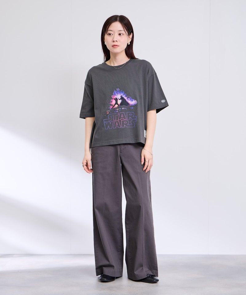 【DISCUS】『STAR WARS』/ ショート丈Tシャツ レディース メール便 対応商品商品画像-14