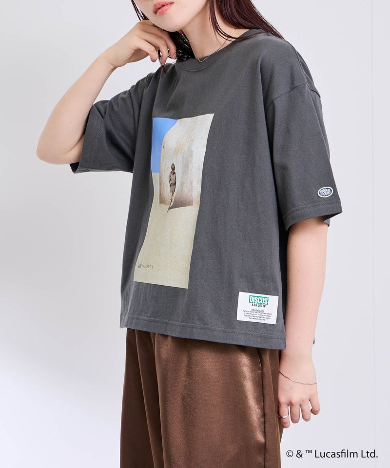 【DISCUS】『STAR WARS』/ ショート丈Tシャツ レディース メール便 対応商品商品画像-15