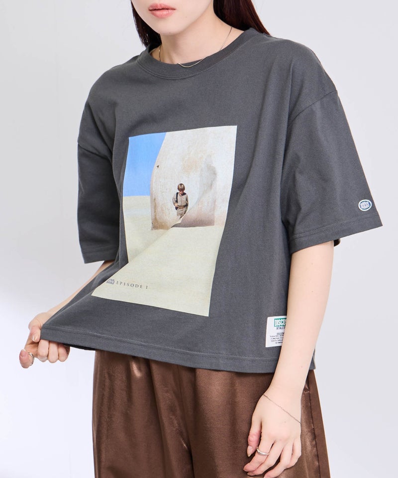 【DISCUS】『STAR WARS』/ ショート丈Tシャツ レディース メール便 対応商品商品画像-16