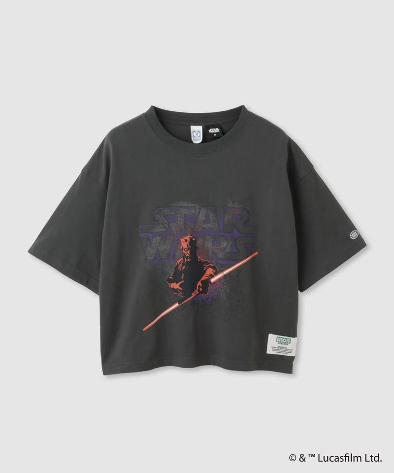 【DISCUS】『STAR WARS』/ ショート丈Tシャツ レディース メール便 対応商品商品画像-22