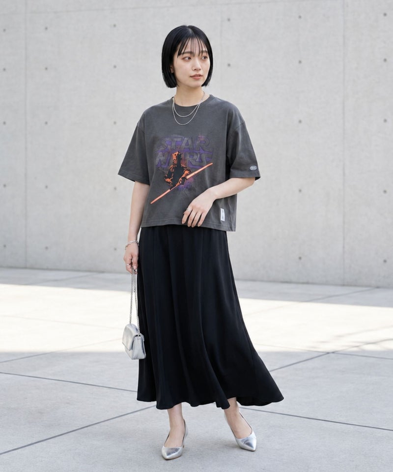 【DISCUS】『STAR WARS』/ ショート丈Tシャツ レディース メール便 対応商品商品画像-40