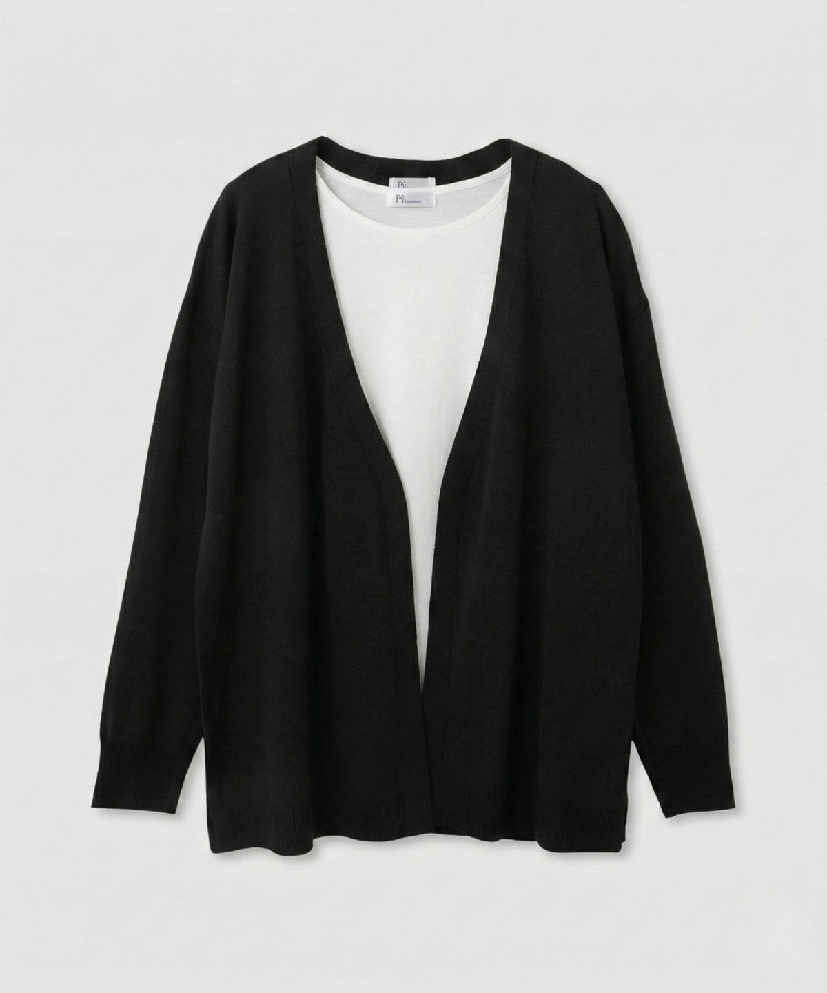 [期間限定価格]Free Nature トッパーカーディガン＆Tシャツアンサンブル レディース