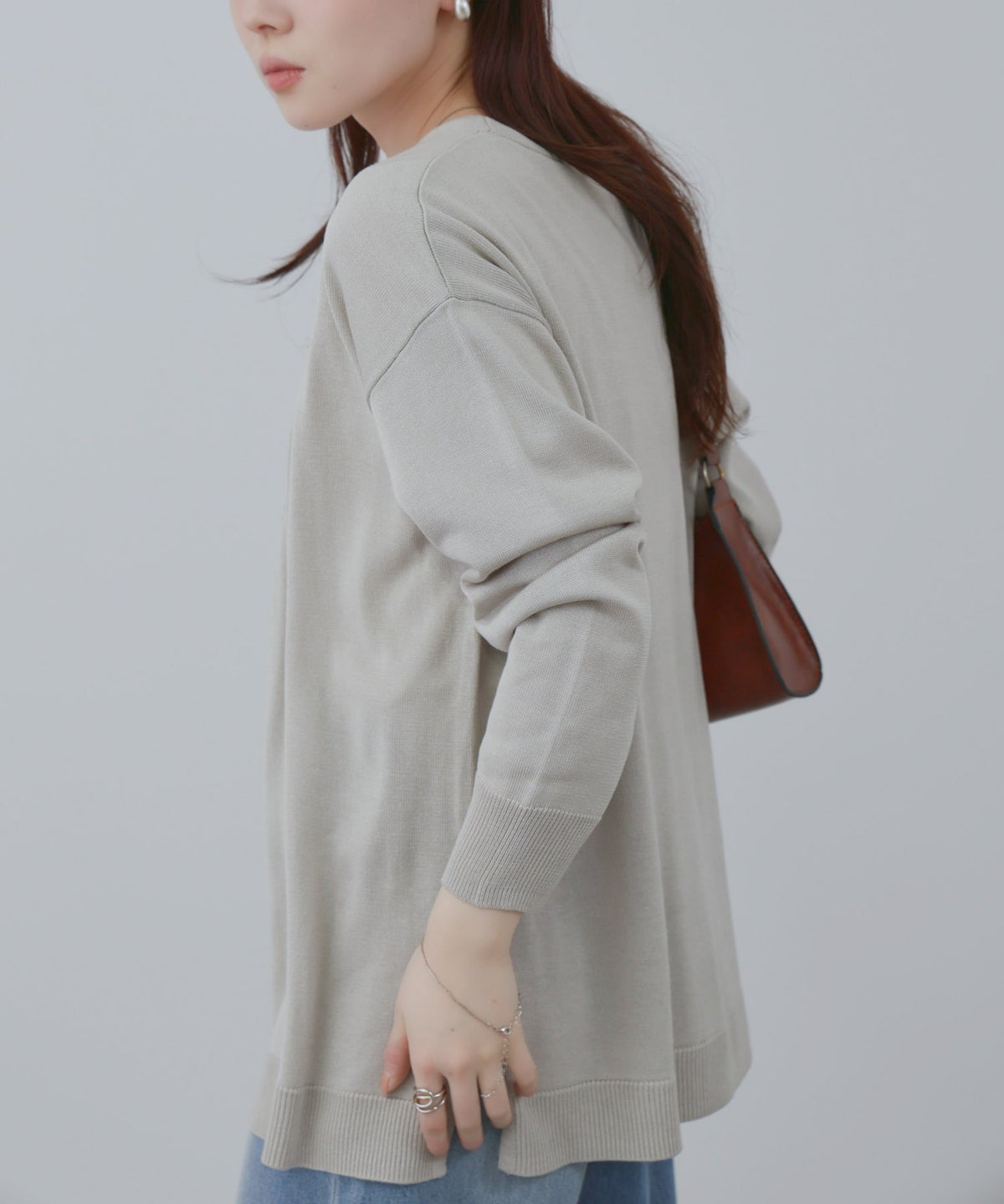 [期間限定価格]Free Nature トッパーカーディガン＆Tシャツアンサンブル レディース