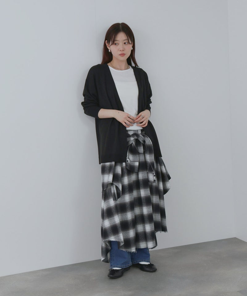 [期間限定価格]Free Nature  トッパーカーディガン＆Tシャツアンサンブル レディース商品画像-16