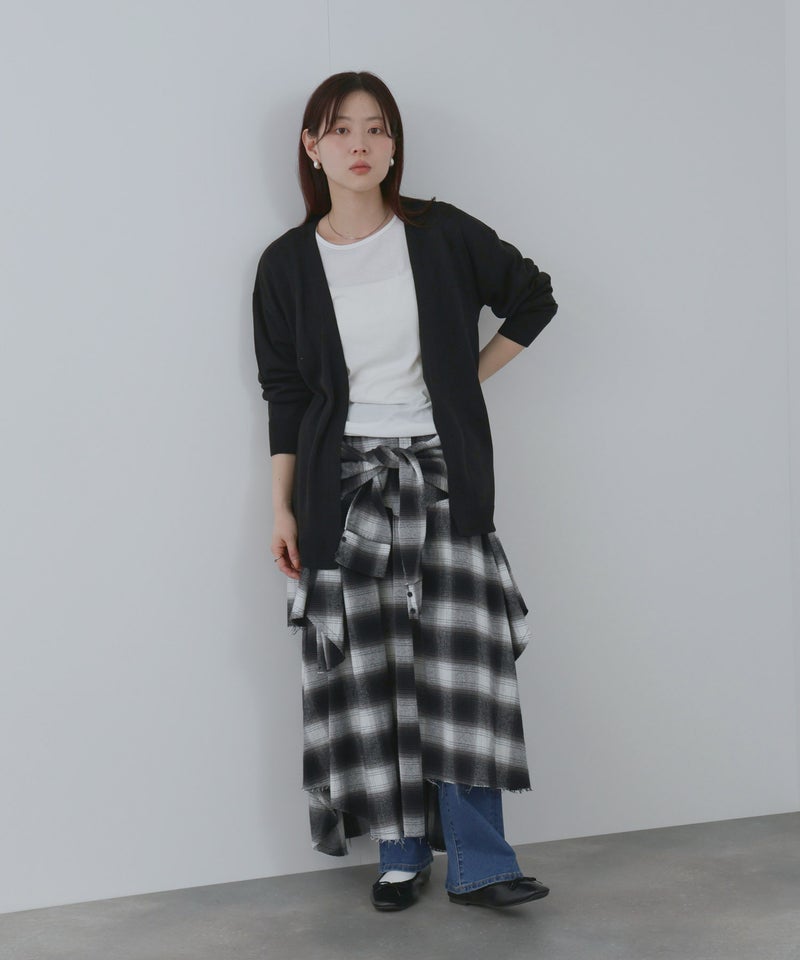 [期間限定価格]Free Nature  トッパーカーディガン＆Tシャツアンサンブル レディース商品画像-17