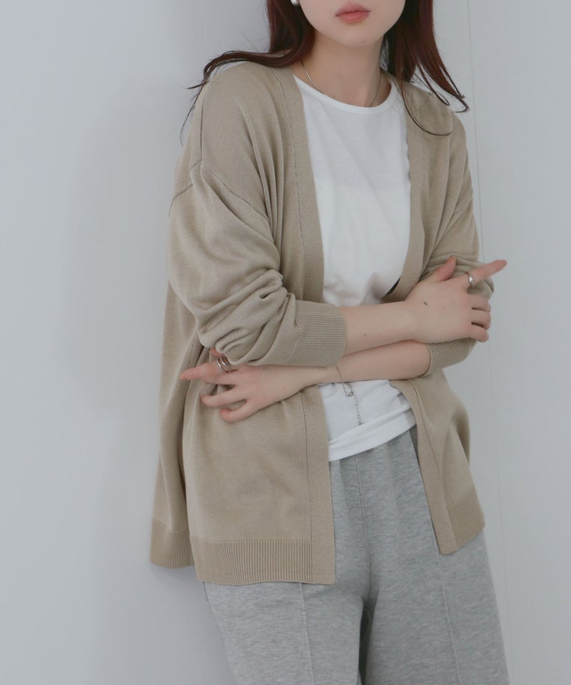 [期間限定価格]Free Nature  トッパーカーディガン＆Tシャツアンサンブル レディース商品画像-18