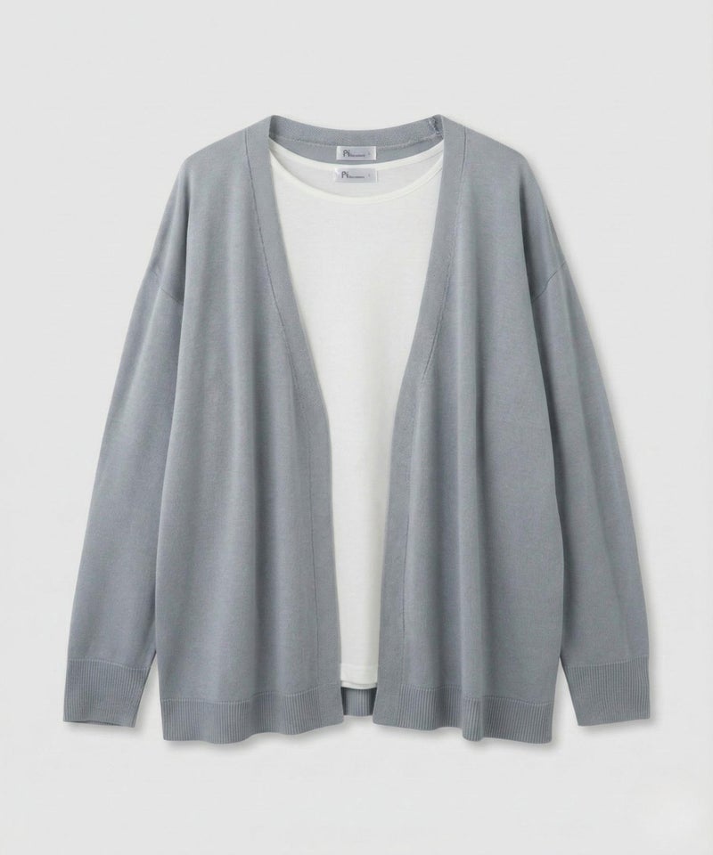 [期間限定価格]Free Nature  トッパーカーディガン＆Tシャツアンサンブル レディース商品画像-23