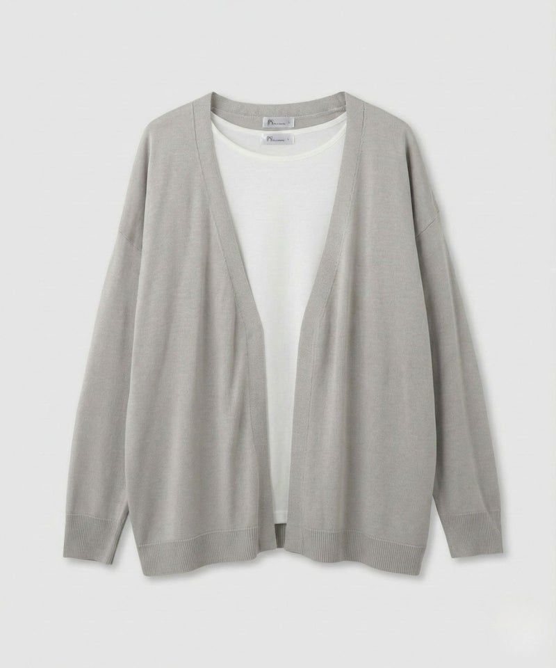 [期間限定価格]Free Nature  トッパーカーディガン＆Tシャツアンサンブル レディース商品画像-24